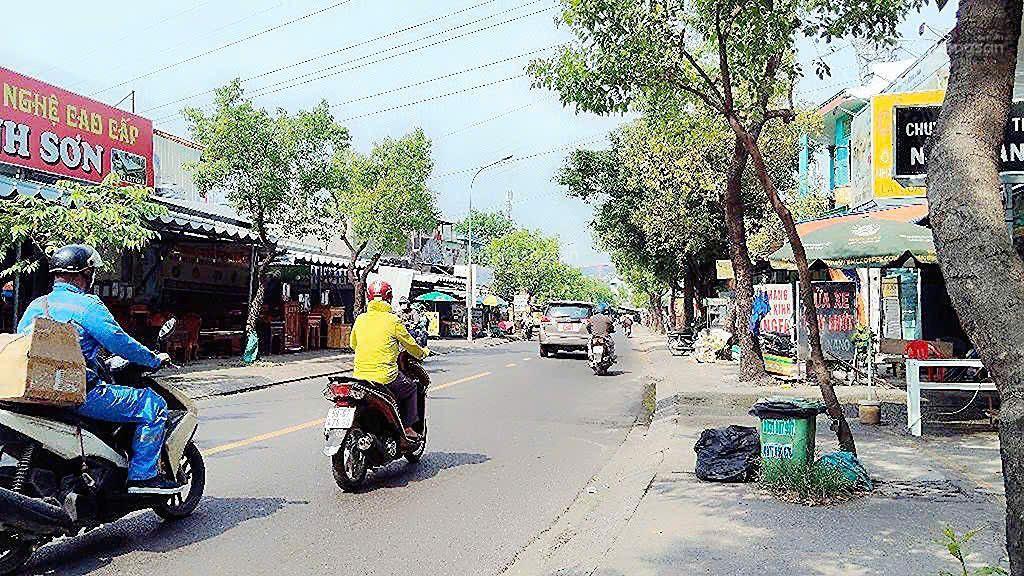 Bán nhà mặt tiền 56m2  4 tầng  đường song hành  p. trung mỹ tây  tp.hcm