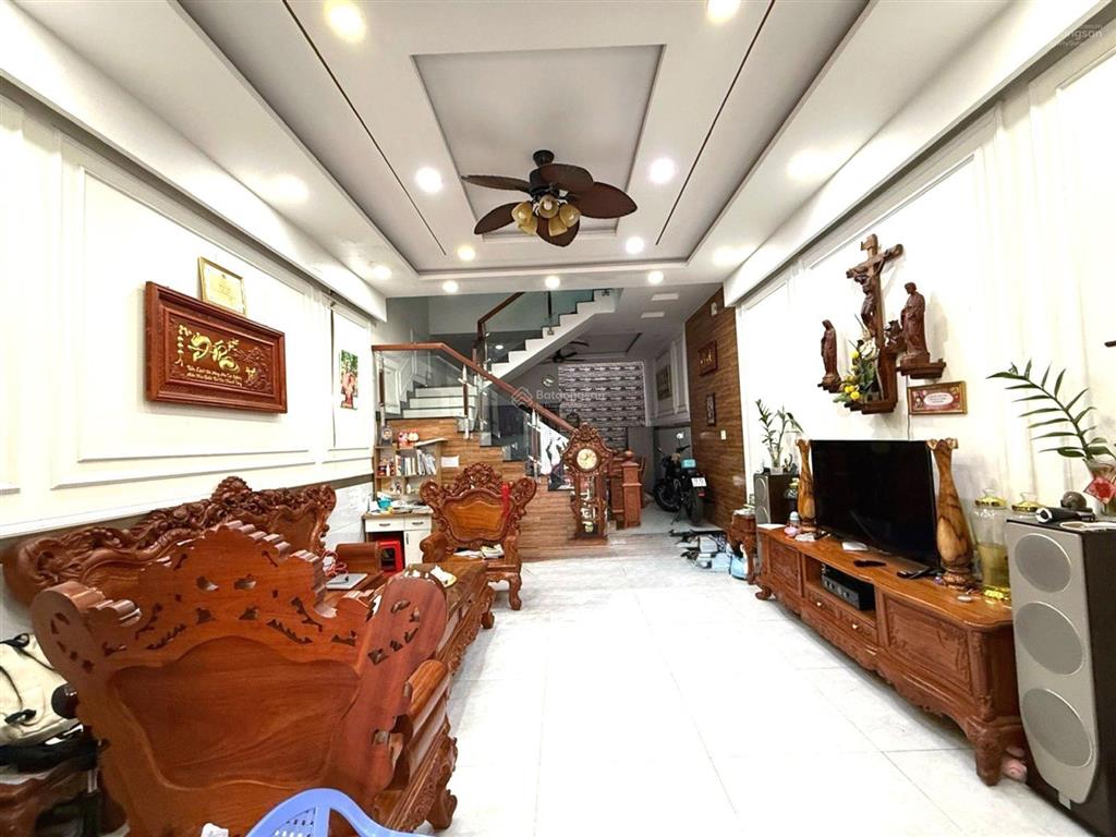 Bán nhà mới 3 tầng btct hẻm ô tô 7m tân thới hiệp 21, quận 12 chỉ 7,39 tỷ. giá bán 7,39 tỷ