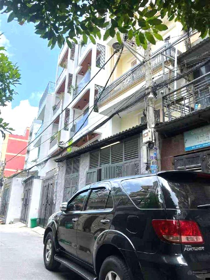 Bán nhà hẻm ô tô nguyễn ảnh thủ  trung mỹ tây  quận 12 100m 4 tầng garage ô tô giá 7 tỷ