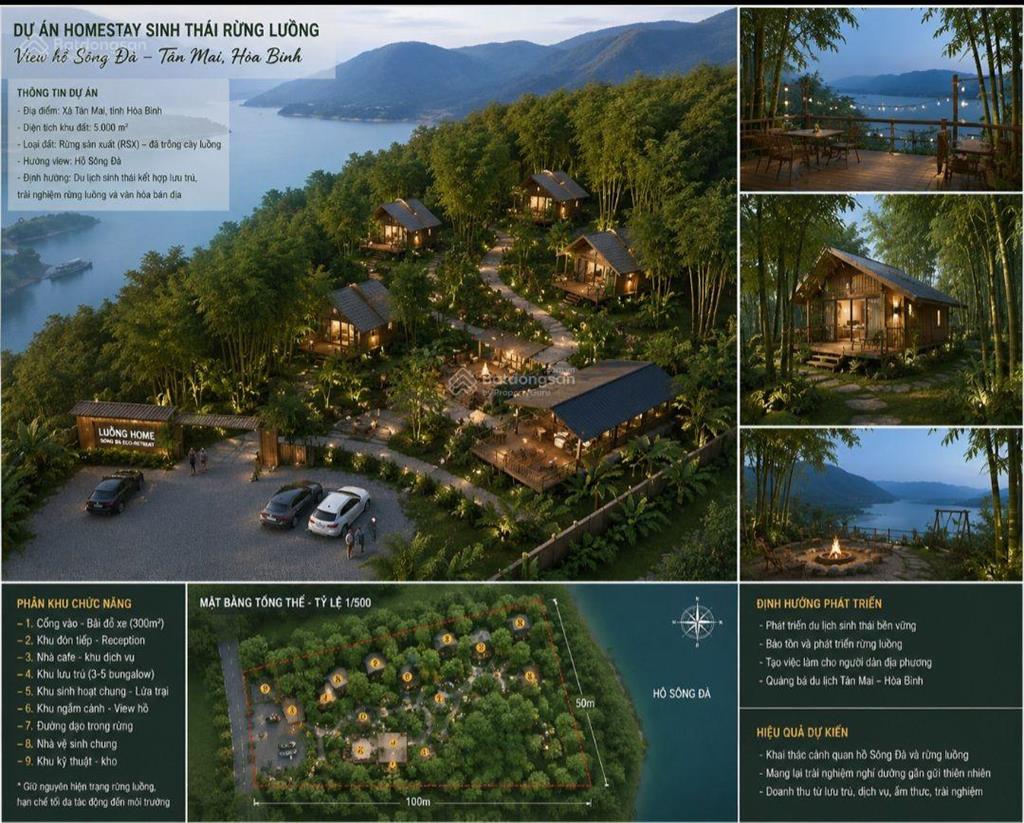 Sang nhượng quỹ đất du lịch hơn 5ha vịnh ngòi hoa, lòng hồ sông đà  chỉ 20 tỷ