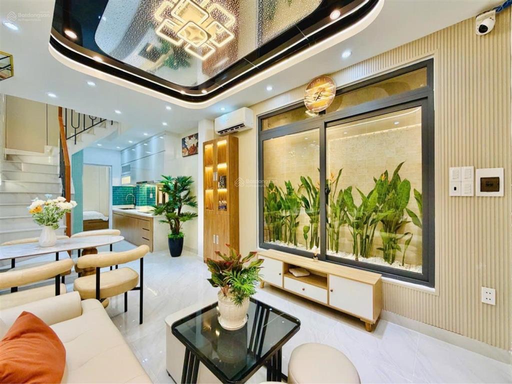 Nhà phan văn trị 1/ 2 tầng 45m2 chỉ hơn 5,5ty xíu  nhà mới hoàn công đủ