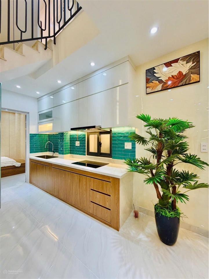 Nhà phan văn trị 1/ 2 tầng 45m2 chỉ hơn 5,5ty xíu  nhà mới hoàn công đủ