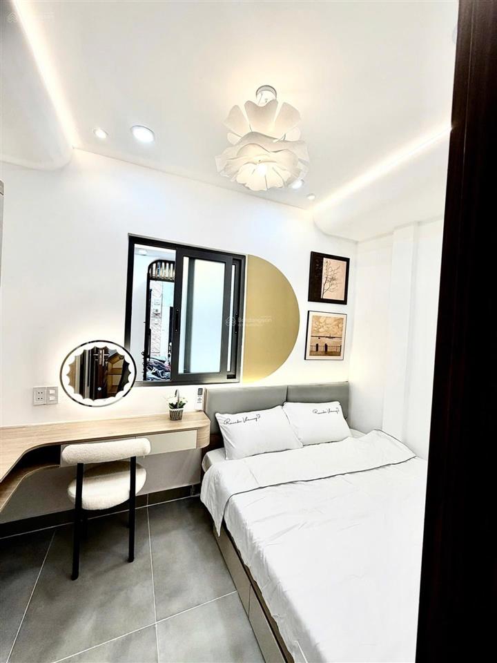Nhà lê quang định kiểu biệt thự  ngang 7m  nội thất có gu  3 tầng 50m2 chỉ 7ty nhỉnh