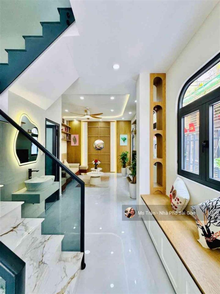 Nhà lê hoàng phái 1/ sát mặt tiền  xe hơi thông  4 tầng hoàn công đủ  60m2 chỉ 7,9 tỷ xíu