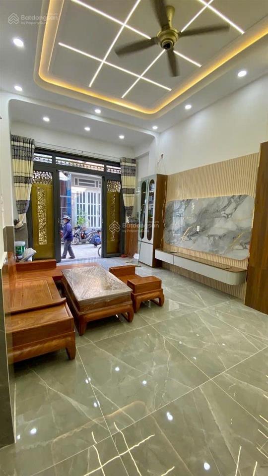 Bán nhà mới xây  mã lò giáp lê văn quới  hẻm ô tô 7m  không lộ giới