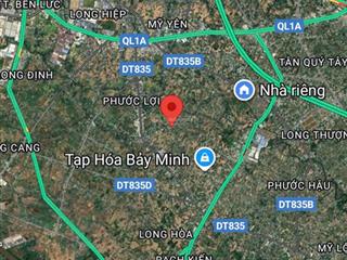 Đất chính chủ giá rẻ 223m2 tại xã long khê cần đước long an chỉ 1,1 tỷ còn thương lượng thiện chí