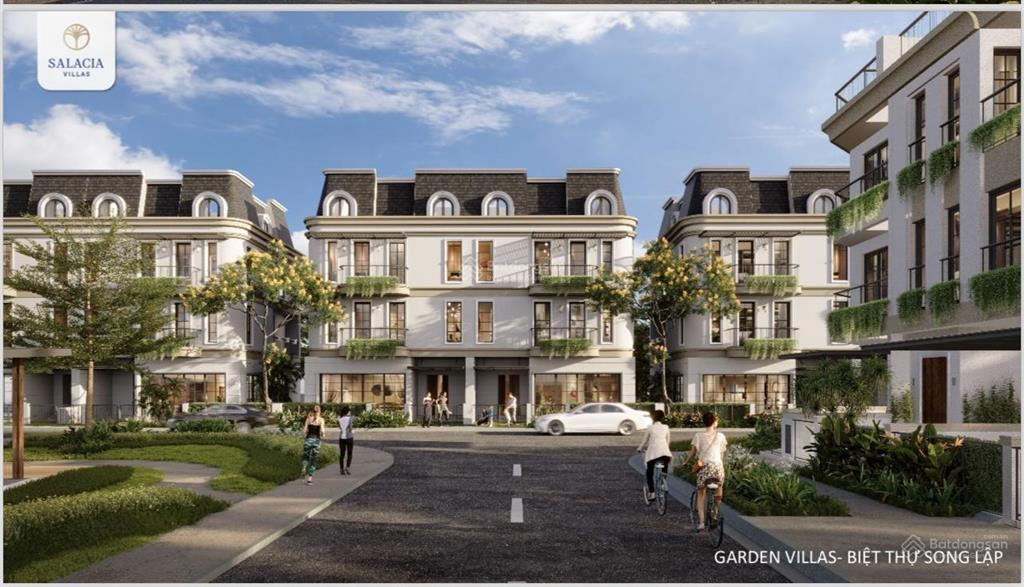 Chỉ từ 2.6 tỷ sở hữu nhà phố  biệt thự  đã có sổ hồng tại salacia villas , p. tân thành , tp.hcm
