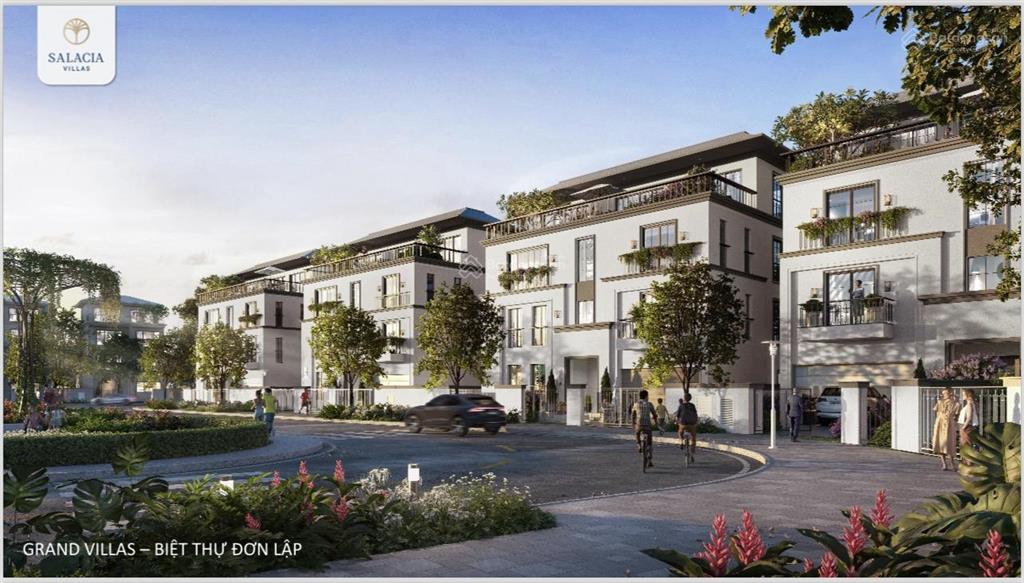 Chỉ từ 2.6 tỷ sở hữu nhà phố  biệt thự  đã có sổ hồng tại salacia villas , p. tân thành , tp.hcm