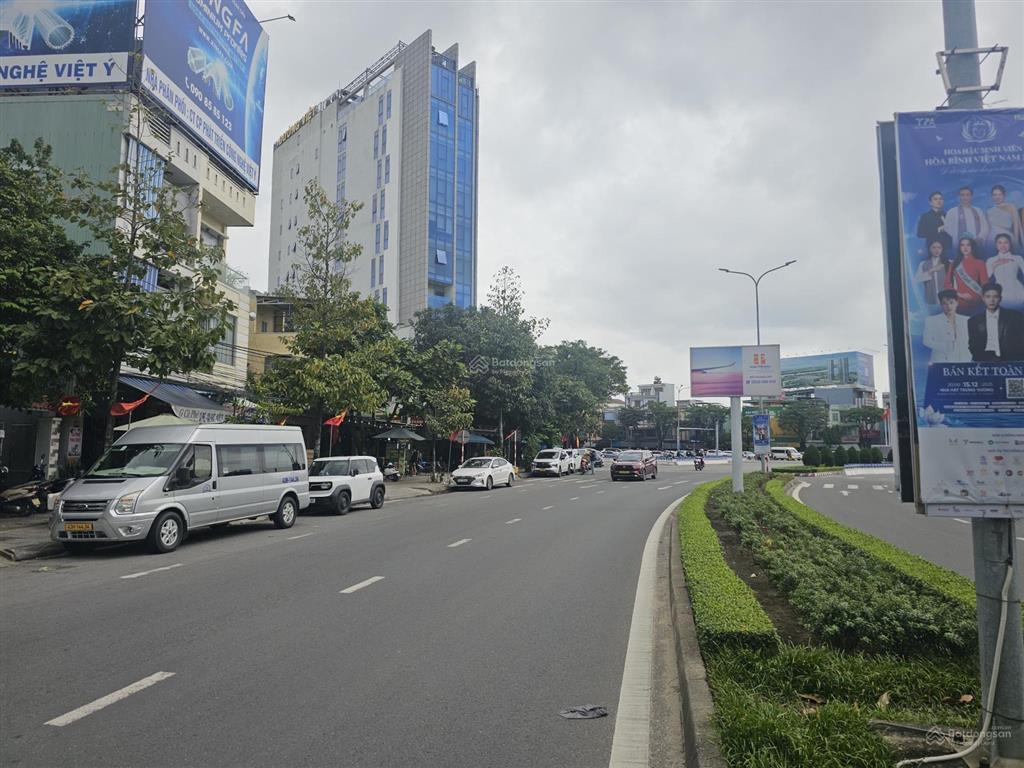 Bán đất mặt tiền duy tân, hải châu, 321m2, chuẩn xây cao tầng, giá 43 tỷ