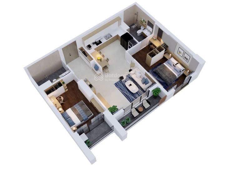 Quỹ căn nổi bật cuối cùng chiết khấu sâu 25% + quà tặng 4** triệu  căn hộ chuẩn nhật 100%