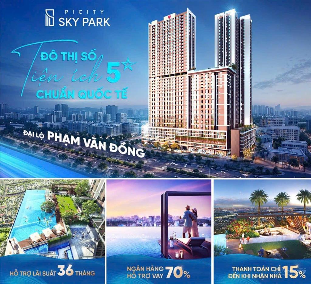 Picity sky park căn hộ cao cấp hồ chí minh.
