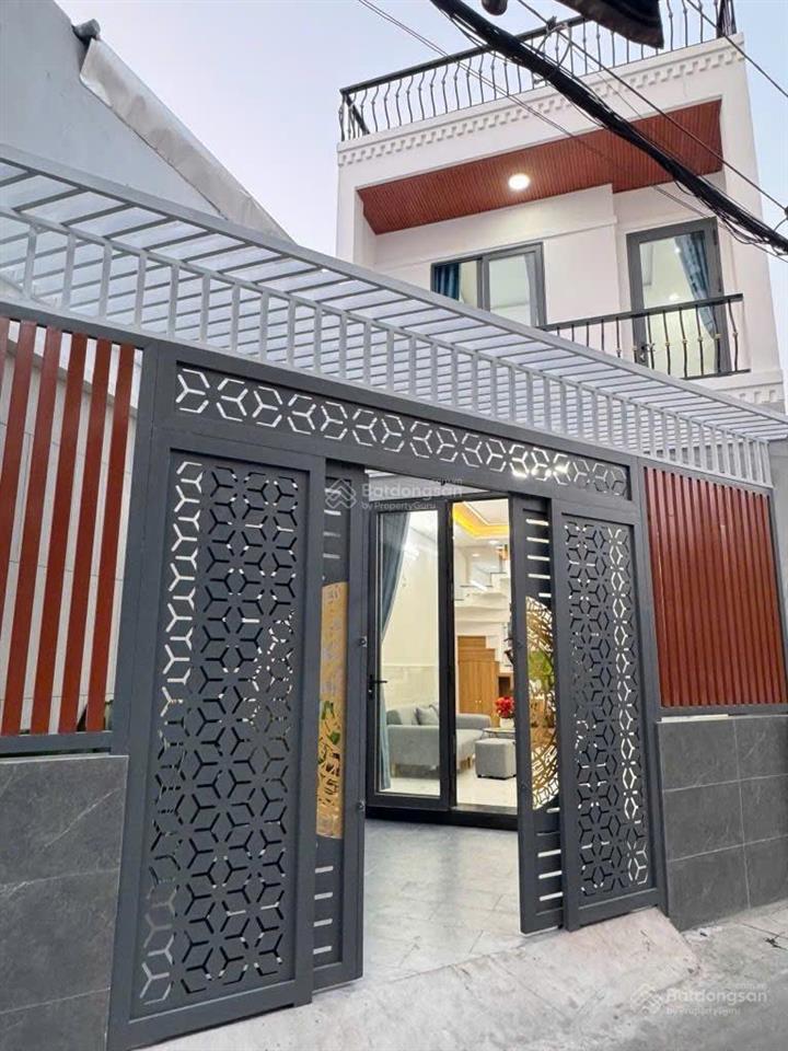 Nhà mới ngay tỉnh lộ 10  40m2  3 tầng  3pn  ngang 4 sát khu tên lửa giáp quận 6 hẻm thông