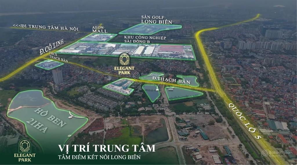 Elegant park thạch bàn cực hot bán shophouse / liền kề