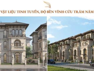Biệt thự alluvia city, tuyệt tác tân cổ điển với dòng song lập, đơn lập. giá tốt thị trường