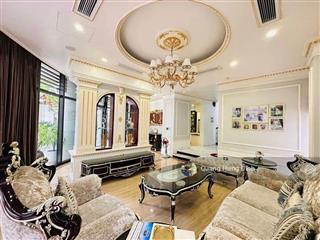 Chỉ 25 tỷ có ngay biệt thự geleximco lê trọng tấn full nội thất 120m2  4t mặt tiền 6m, 3 ôtô tránh