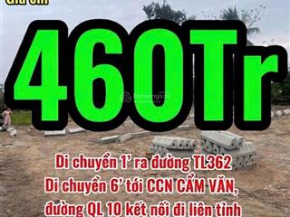 Lô fo tại tân viên an lão ngay sát khu công nghiệp cẩm văn