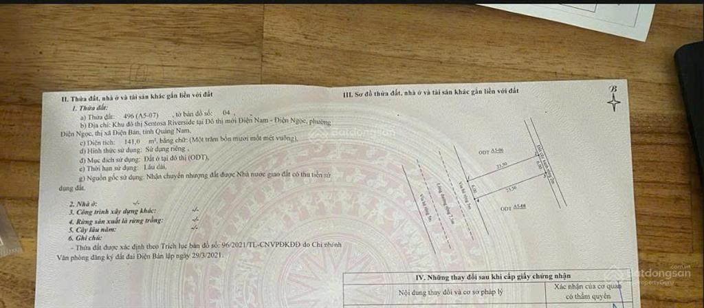 Nền kđt sentosa giá chỉ 3 tỷ 450