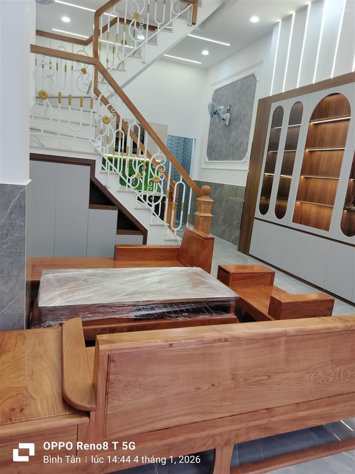 Nhà 2 tầng mới keng  full nội thất  hẻm ô tô  1 sẹc  giáp eaon tân phú  nhỉnh 5 tỷ tl.