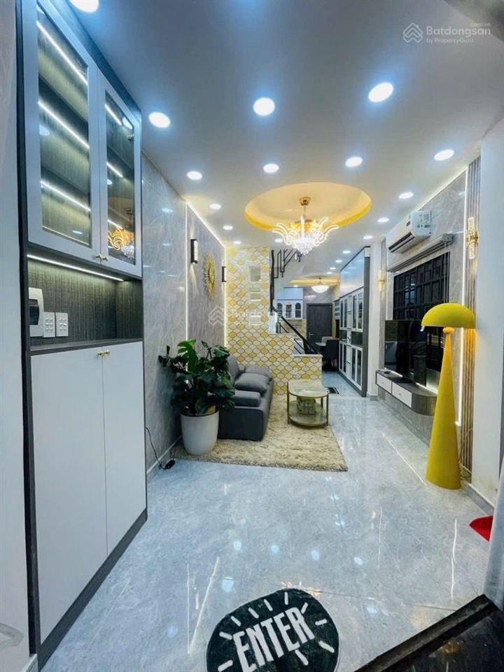 7,88 tỷ nhà mới đẹp đầy đủ nội thất 4 phòng ngủ hẻm xe tải 10m đường phan văn trị