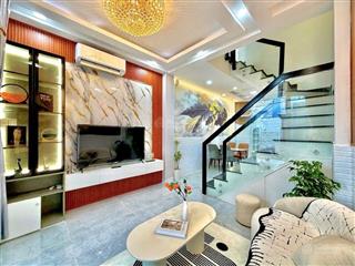 6,86 tỷ  nhà mới đẹp 5pn cho gia đình đông thành viên  full nội thất  cách mt phan văn trị 30m