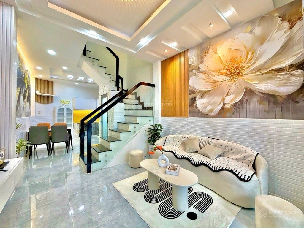 6,86 tỷ  nhà mới đẹp 5pn cho gia đình đông thành viên  full nội thất  cách mt phan văn trị 30m