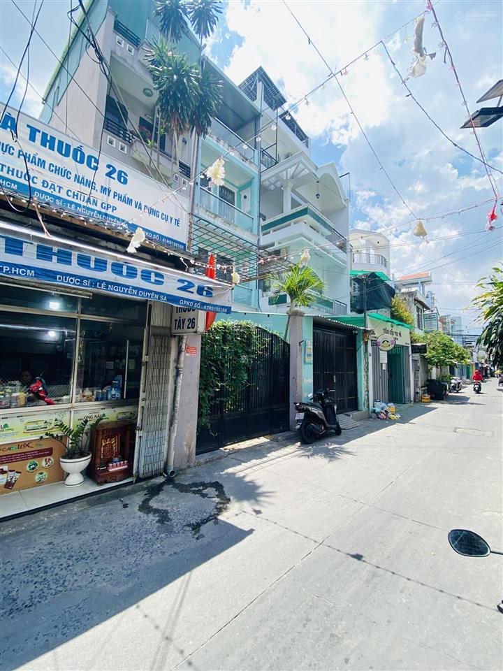 Nhà kinh doanh quận 8, ngay dương bá trạc, 4 tầng  đường 6m, 4,65 x14m, chỉ 8,3 tỷ