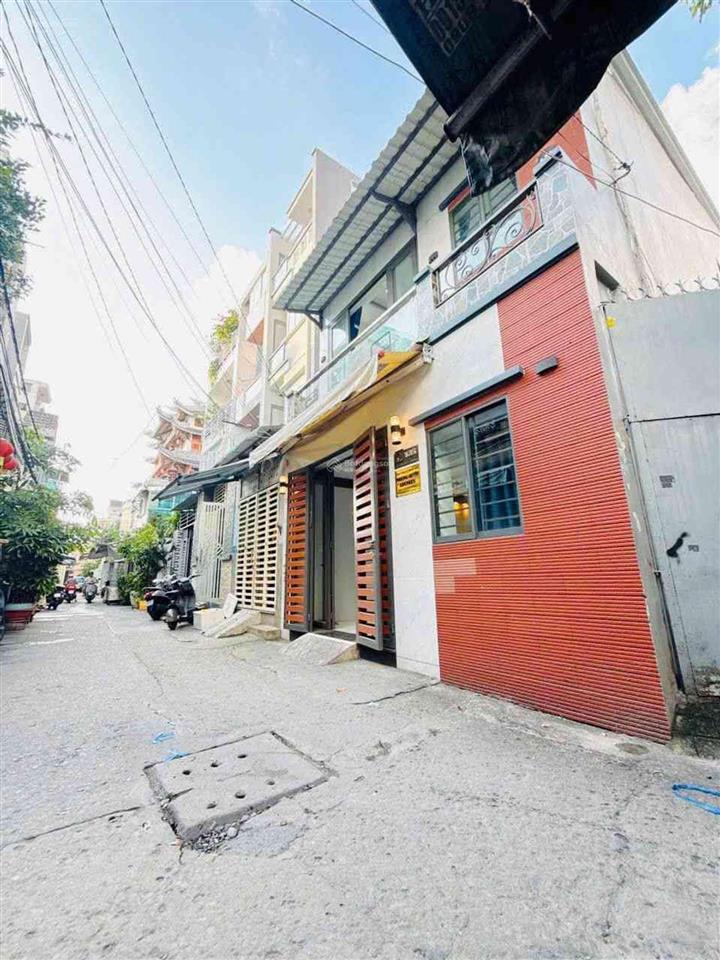 Khu hiến nhà bán  âu dương lân  quận 8  hẻm 6m  5,5 x 15m  nhỉnh 6 tỷ
