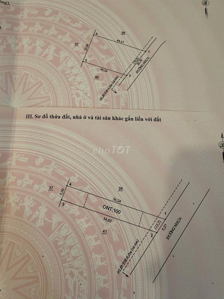 BÁN 2 NỀN ĐẤT LIỀN KỀ  GẦN 1.200M² TẠI THUẬN LỢI, ĐỒNG PHÚ, BÌNH PHƯỚC
