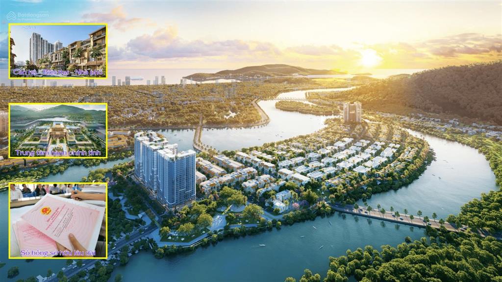 Suất hiếm  biệt thự sun group view sông quán trường, sở hữu lâu dài, giá giai đoạn 1.