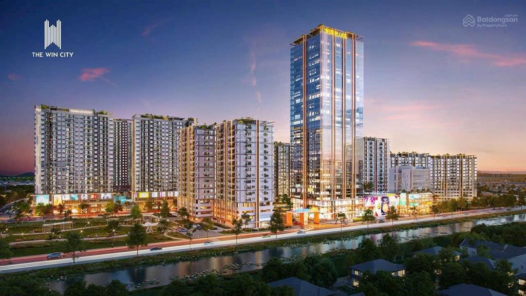 Giá chỉ từ 1,4x tỷ, sở hữu căn 2pn 50m2 ở the win city. tặng full nội thất an cường