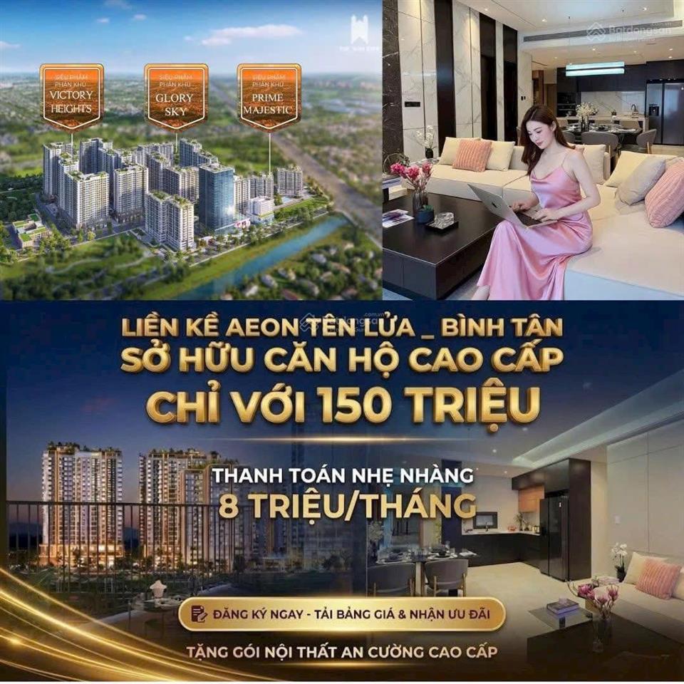 Giá chỉ từ 1,4x tỷ, sở hữu căn 2pn 50m2 ở the win city. tặng full nội thất an cường