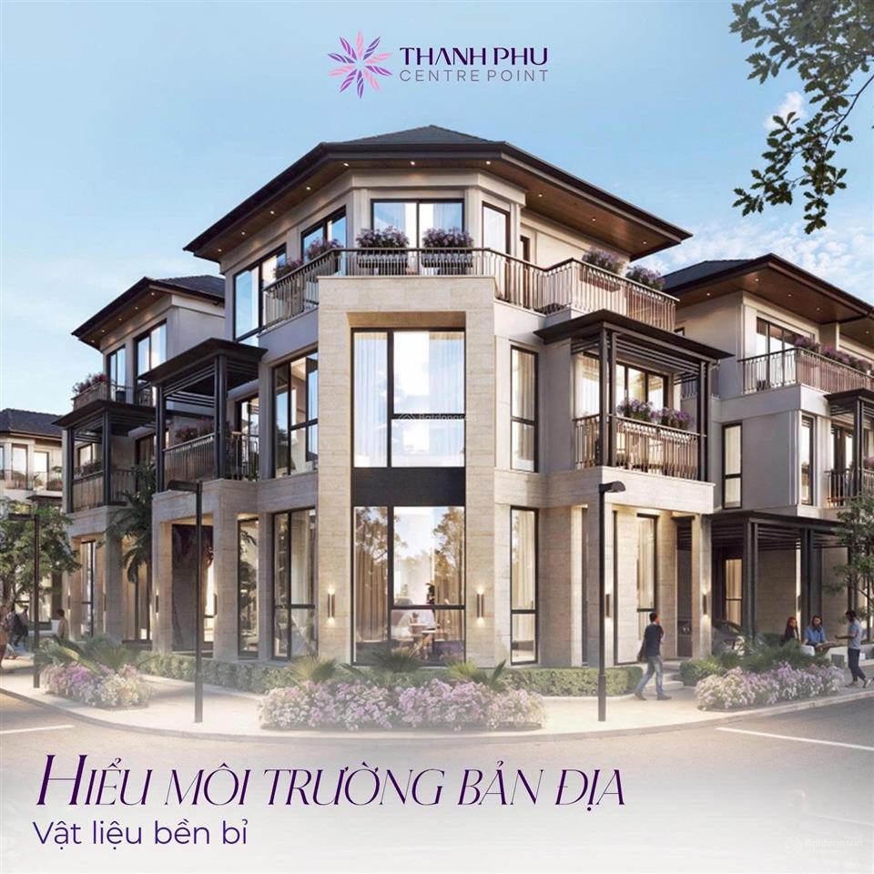 Shophouse 2 mặt tiền đối diện mega mall 9,5ha giá chỉ 4tỷxx. ở dự án thanh phú centre point
