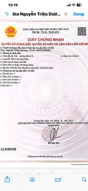 Bán lô liền kề 84,8m2, sổ đỏ chính chủ
