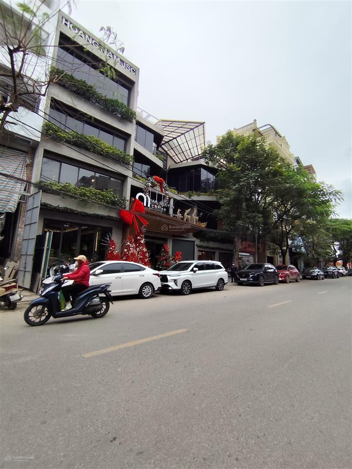 Bán nhà mặt phố trạm 90m² , mt 5m nhà 6 tầng thang máy gara ôtô giá 37,5 tỷ có tl .