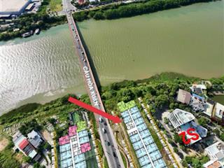 Dự án căn hộ spana ngay chân cầu hoà xuân. villa trên không. dt sân vườn lên đến 35m2