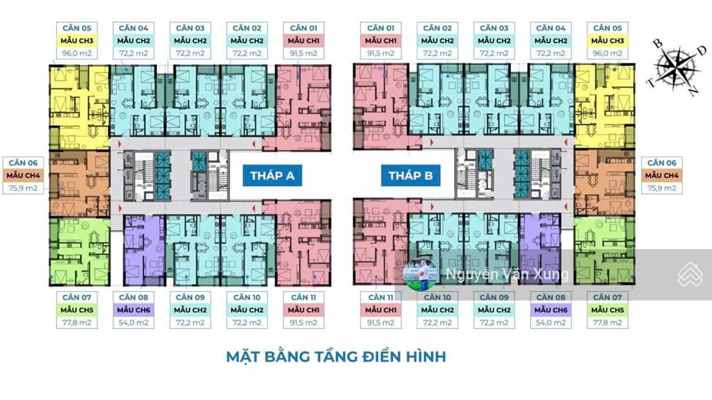 Bán gấp căn hộ the charm an hưng, chủ ngộp bank cần bán gấp 72m2, giá siêu rẻ