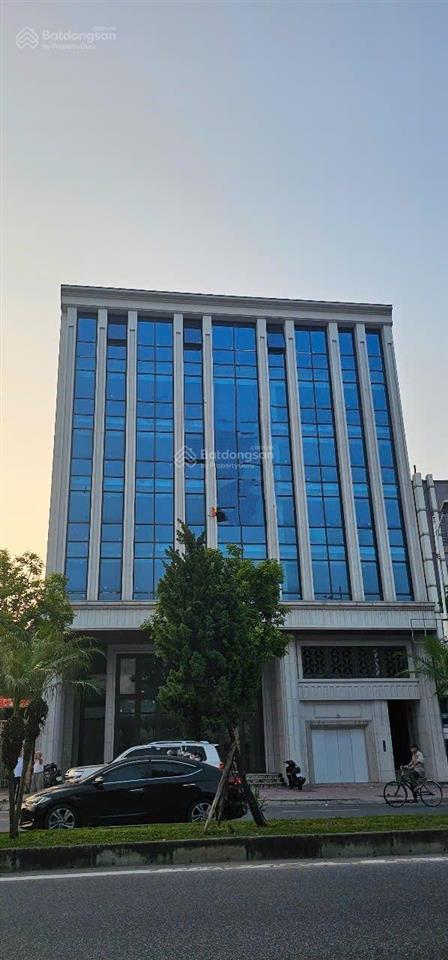 Cho thuê tòa nhà phố hồng tiến long biên mặt tiền 16m x 380m2 x 7 tầng 2 hầm alo 0333 888 ***