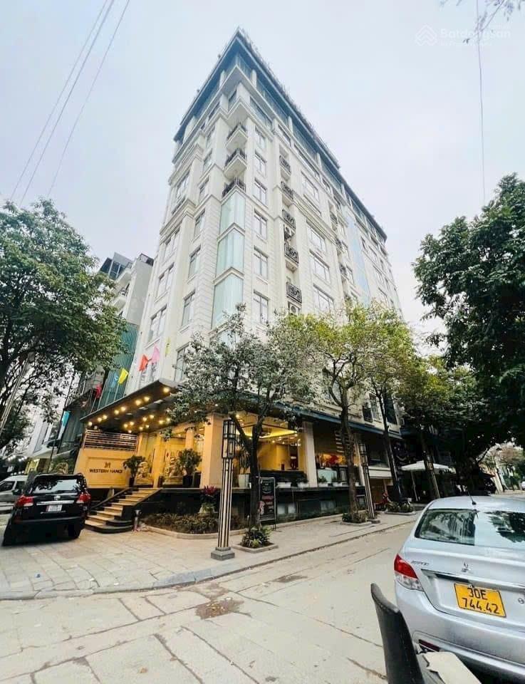 Cho thuê tòa nhà phố hoàng ngân, cầu giấy mặt tiền 9m x 100m2 x 7 tầng 1 hầm alo 0333,888,659