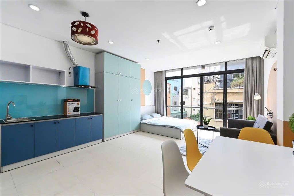 Cho thuê căn hộ 1pn rộng 50m2  thang máy  ở đinh công tráng, quận 1
