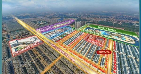 Đại lộ bốn mùa 51m dt 100m2, cơ hội đầu tư giai đoạn đầu vinhomes ocean park 3 chỉ ~19.7 tỷ