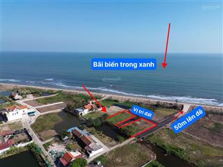 Đất nền ven biển sẵn sổ, 2 mặt tiền gần trường học, đông dân cư, alo ngay cho em