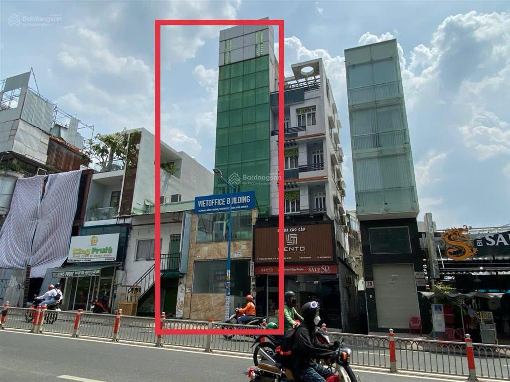 Tòa nhà mặt tiền đường phan đình phùng q.phú nhuận, 4.5x17m, hầm 6 tầng,tn70tr/ th, giá chỉ 25 tỷ