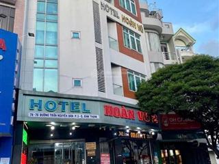 Bán gấp ks 6 tầng, mặt tiền đường trần nguyên đán, bình thạnh, 12x20m, chỉ cần 49 tỷ