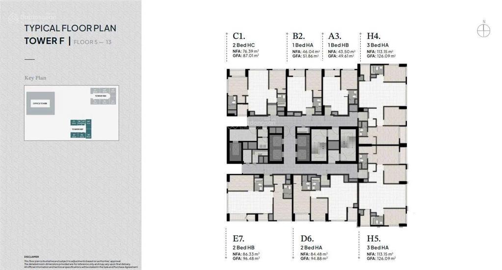 Bán căn hộ 2 phòng ngủ dự án chung cư k8hh1 the prime starlake  tây hồ tây