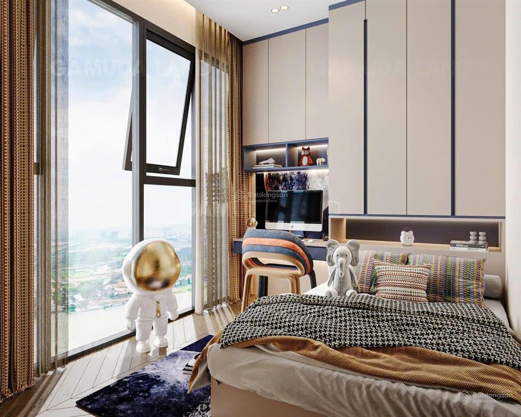 Bán căn hộ 2pn tháp a1 view sông sài gòn dự án eaton park, tầng cao
