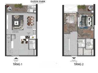 Cơ hội tốt sở hữu siêu phẩm duplex cực giới hạn  giãn 5 năm của eaton park