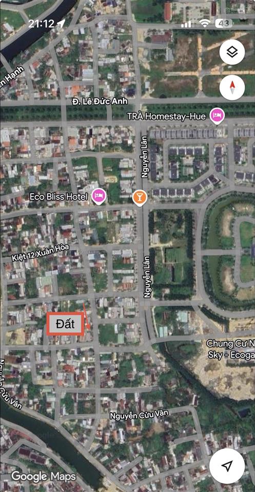 Chỉ 2 lô duy nhất  mặt tiền nguyễn viết song đường 16m