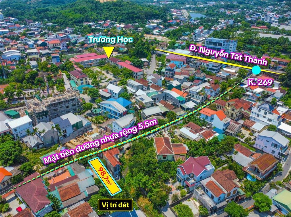Bán đất tại kiệt 78 khúc thừa dụ, 1,98 tỷ, 98,7m2, chính chủ! hot!