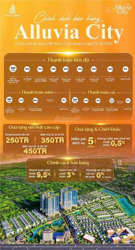 Bán shophouse gần chân chung cư tại alluvia city, 23,6 tỷ, 140m2, giá ưu đãi!