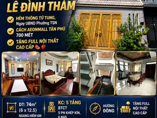 Gấp bán ngay aeon tân phú  ô tô thông tứ tung  ngay ngã tư gò dầu, tân quý cạnh ubnd phường tsn